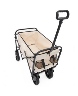 Outdoor Storage Cart Collapsible Foldable Wagon Cart Beach Heavy Duty Utility Cart