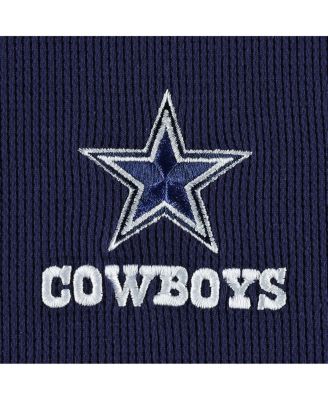 Men's Navy Maverick Thermal Henley Long Sleeve T-shirt