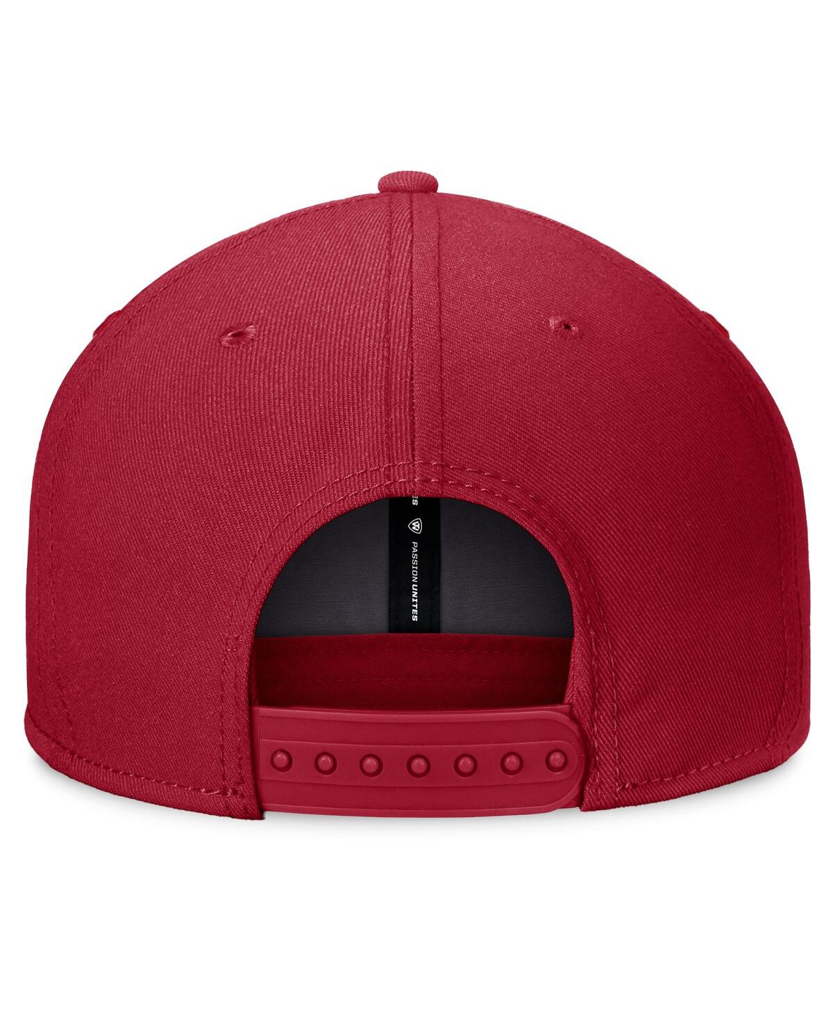 Top Of The World Men's Cardinal Stanford Cardinal Fundamental Snapback Hat In Burgundy