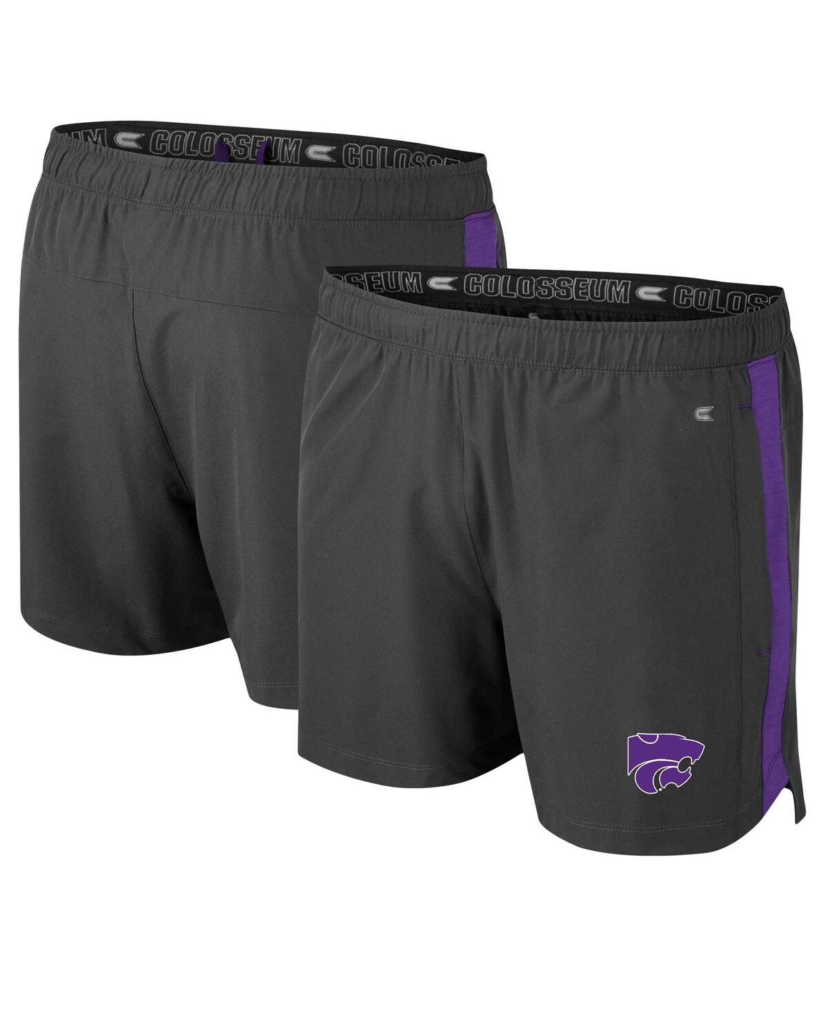 Colosseum Men's Charcoal Gonzaga Bulldogs Langmore Shorts In Gray