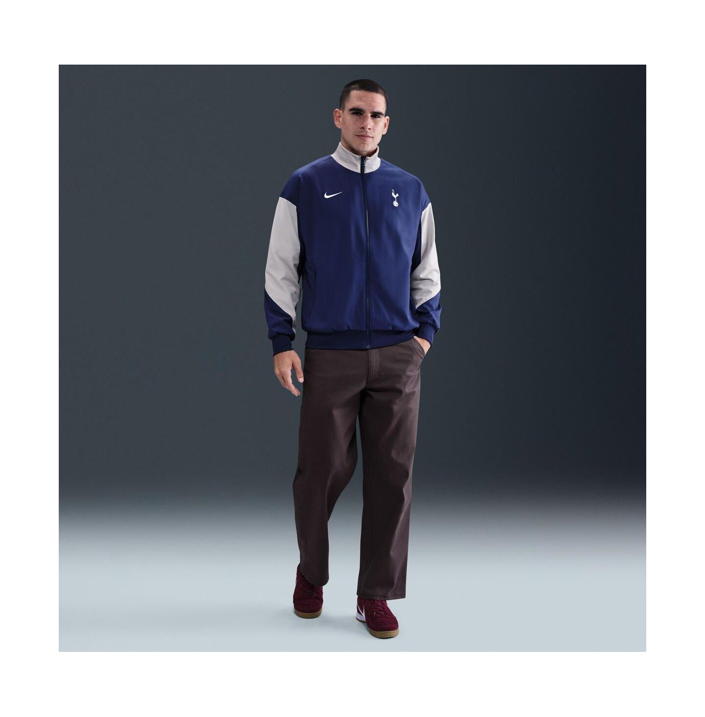 Мужская куртка Nike Blue Tottenham Hotspur 2025/26 Strike Anthem Full-Zip — фото 1