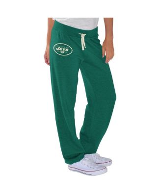 G-III 4Her by Carl Banks - Women's Green New York Jets Scrimmage Fleece Pants