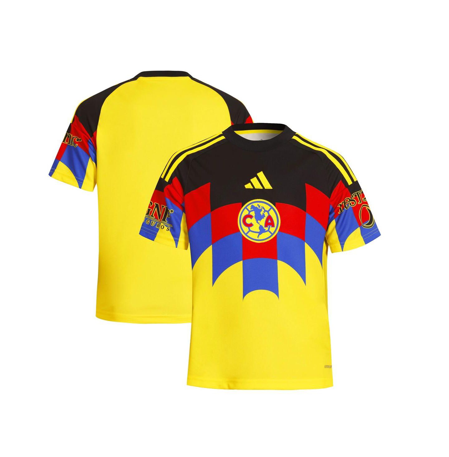 Детское джерси adidas Club America 2025/26 Home Replica, Yellow — фото 1