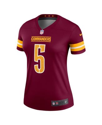 Women's Jayden Daniels Burgundy Washington Commanders Legend Player Performance Top