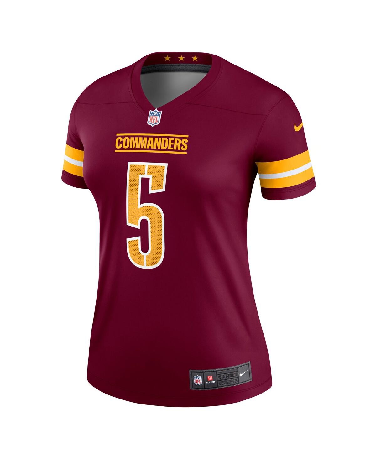 Nike Women's Jayden Daniels Burgundy Washington Commanders Legend Player Performance Top In Red