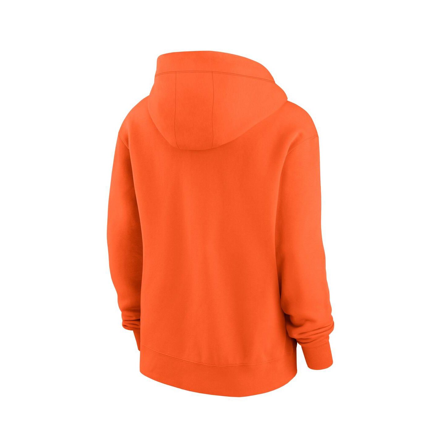 Женское худи Nike Orange Cleveland Browns Phoenix Rewind Full-Zip — фото 3