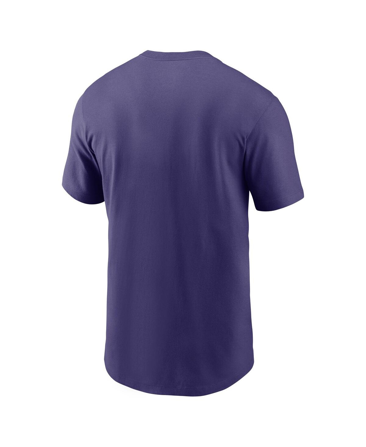 Nike Baltimore Ravens Local Essential  Men's Nfl T-shirt In Purple