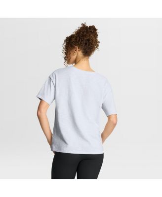 Women's White Cincinnati Bengals Redzone Slub Boxy T-Shirt