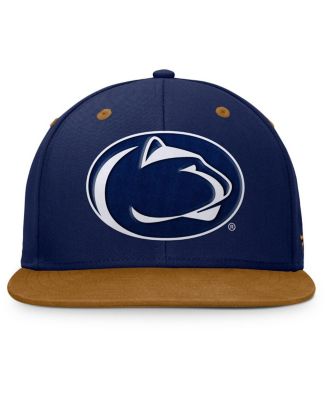 Men's Navy/Brown Penn State Nittany Lions NoBo Fitted Hat