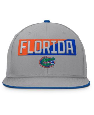 Men's Gray Florida Gators Duo Snapback Hat