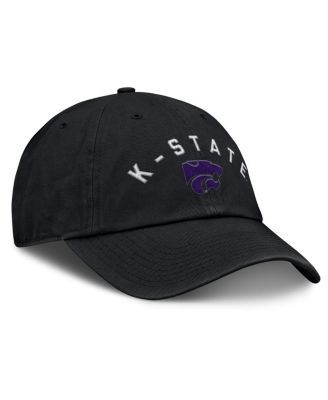 Men's Black Kansas State Wildcats Myth Adjustable Hat