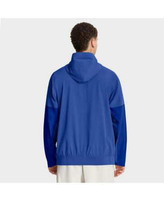 Men's Royal Kentucky Wildcats Anorak Half-Zip Hoodie Jacket