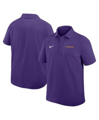 Nike - Men's Purple LSU Tigers 2025 Coaches Sideline Polo Shirt