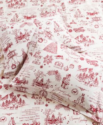 Home Yuletide Reversible 3-Pc. Duvet Cover Set, Queen