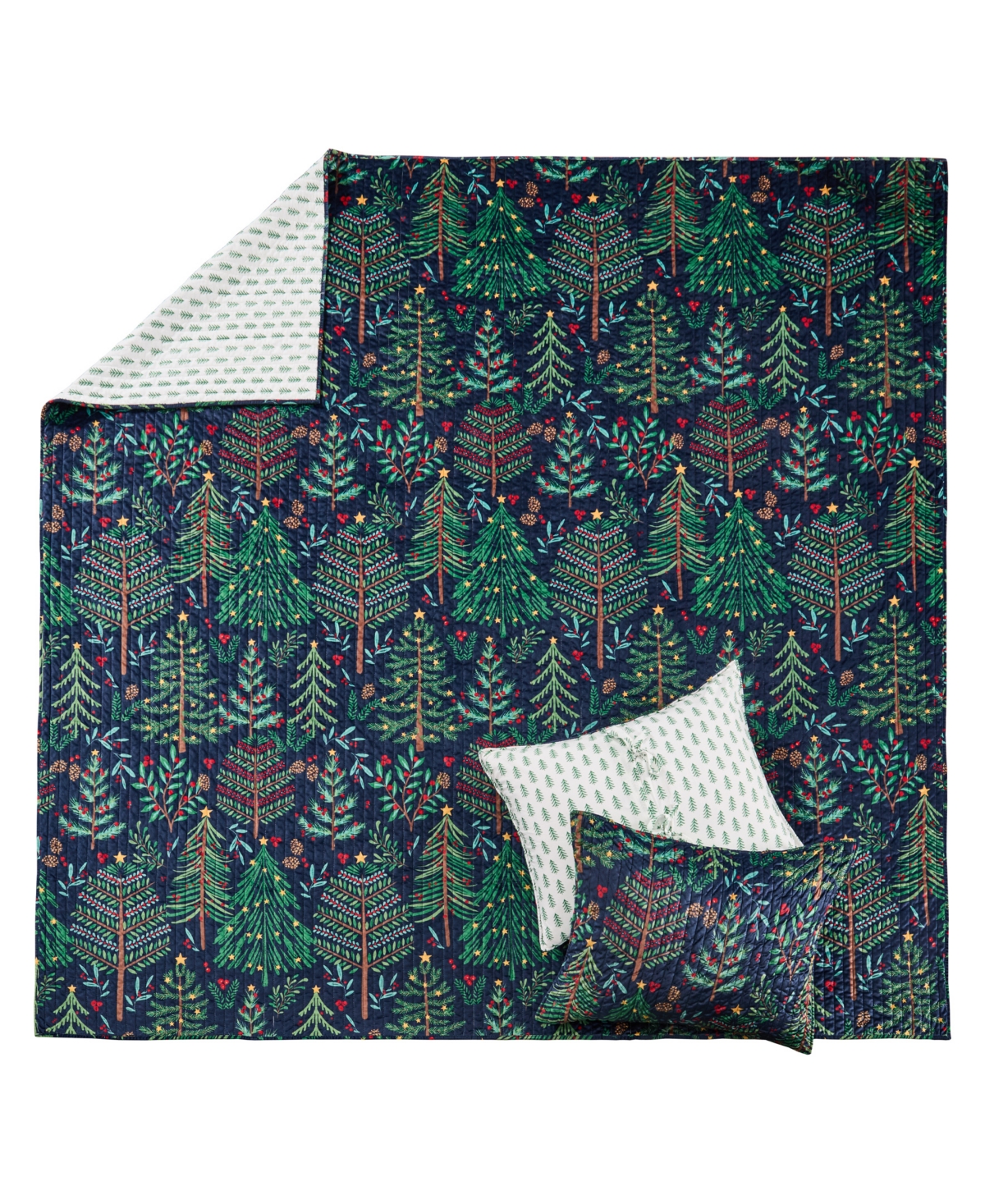 Levtex Home Woodsy Wonder Reversible Quilt, Full/queen In Blue