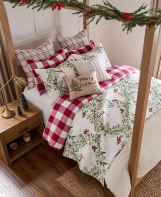 Home Tinsel Tidings 2-Pc. Sham Set, European