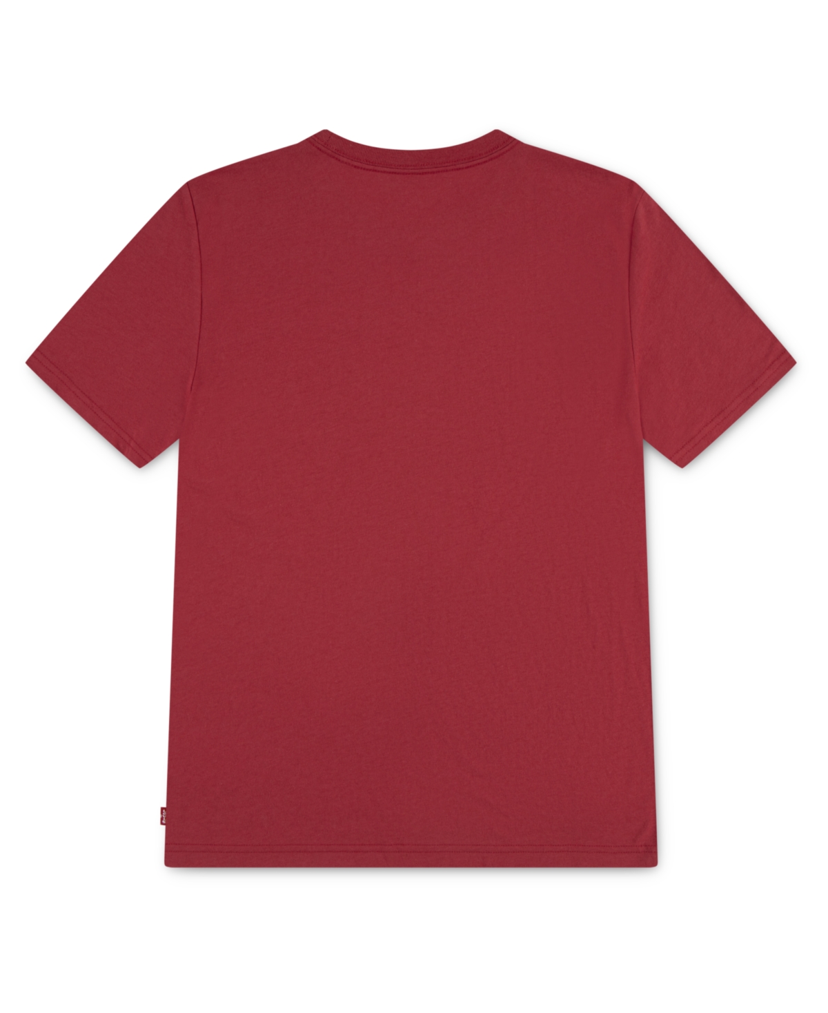 Levi's Big Boys Play That Record Short Sleeve T-shirt In Red