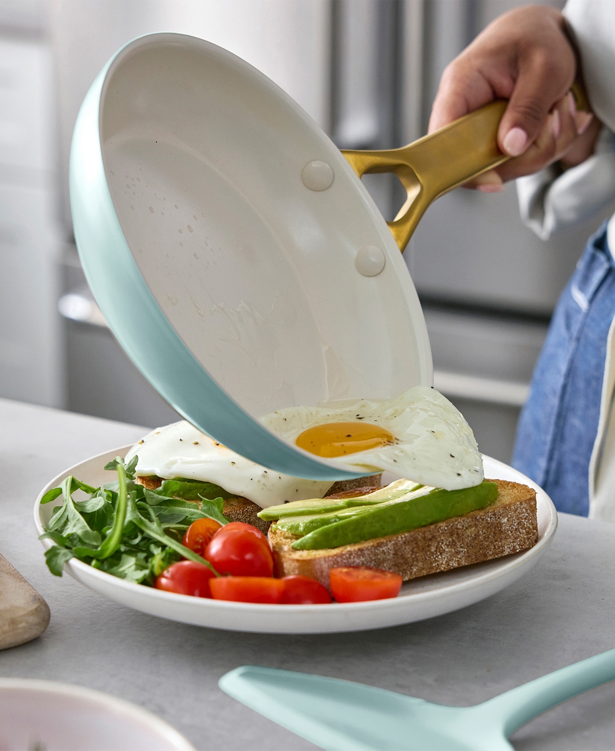 Greenpan Reserve 8" Ceramic Nonstick Frypan In White