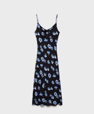 Women's Draped Neckline Long Dress