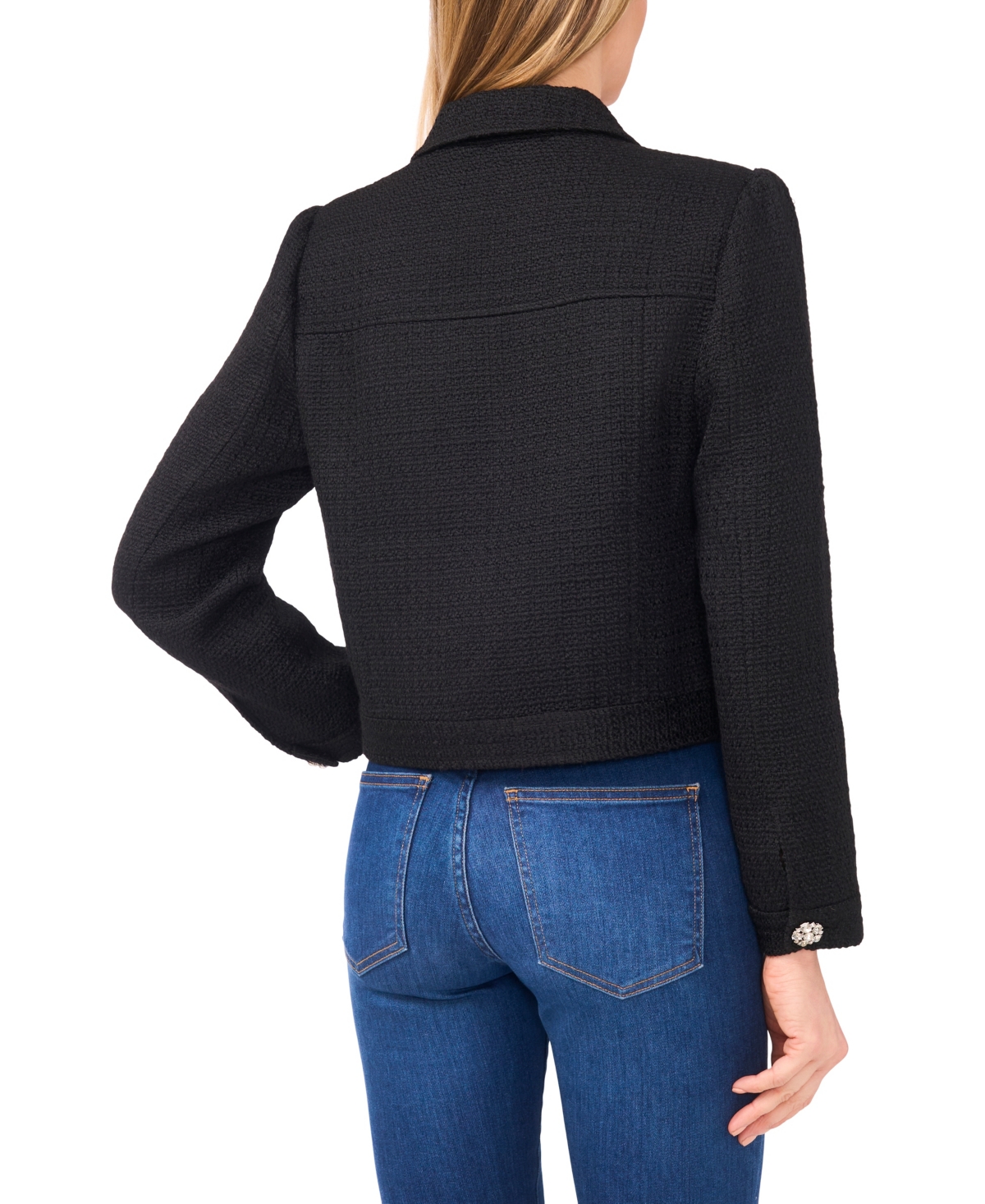 Cece Women's Puff Long-sleeve Jacket In Multi