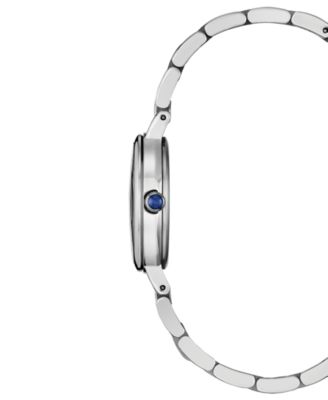 Women's Classic Silver-Tone Stainless Steel Bracelet Watch, 27.7mm