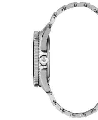 Men's Eco-Drive Promaster Dive Silver-Tone Stainless Steel Bracelet Watch, 41mm