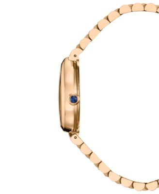 Women's Eco-Drive Classic Rainell Rose Gold-Tone Stainless Steel Bracelet Watch, 26mm