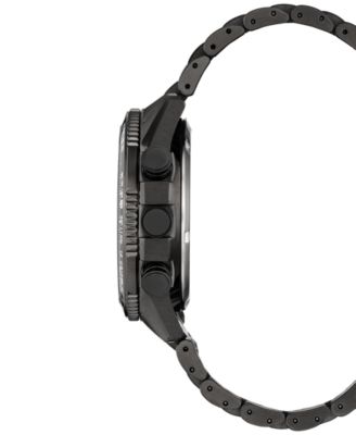 Men's Promaster Skyhawk U830 Analog-Digital Gray Stainless Steel Bracelet Watch 43mm