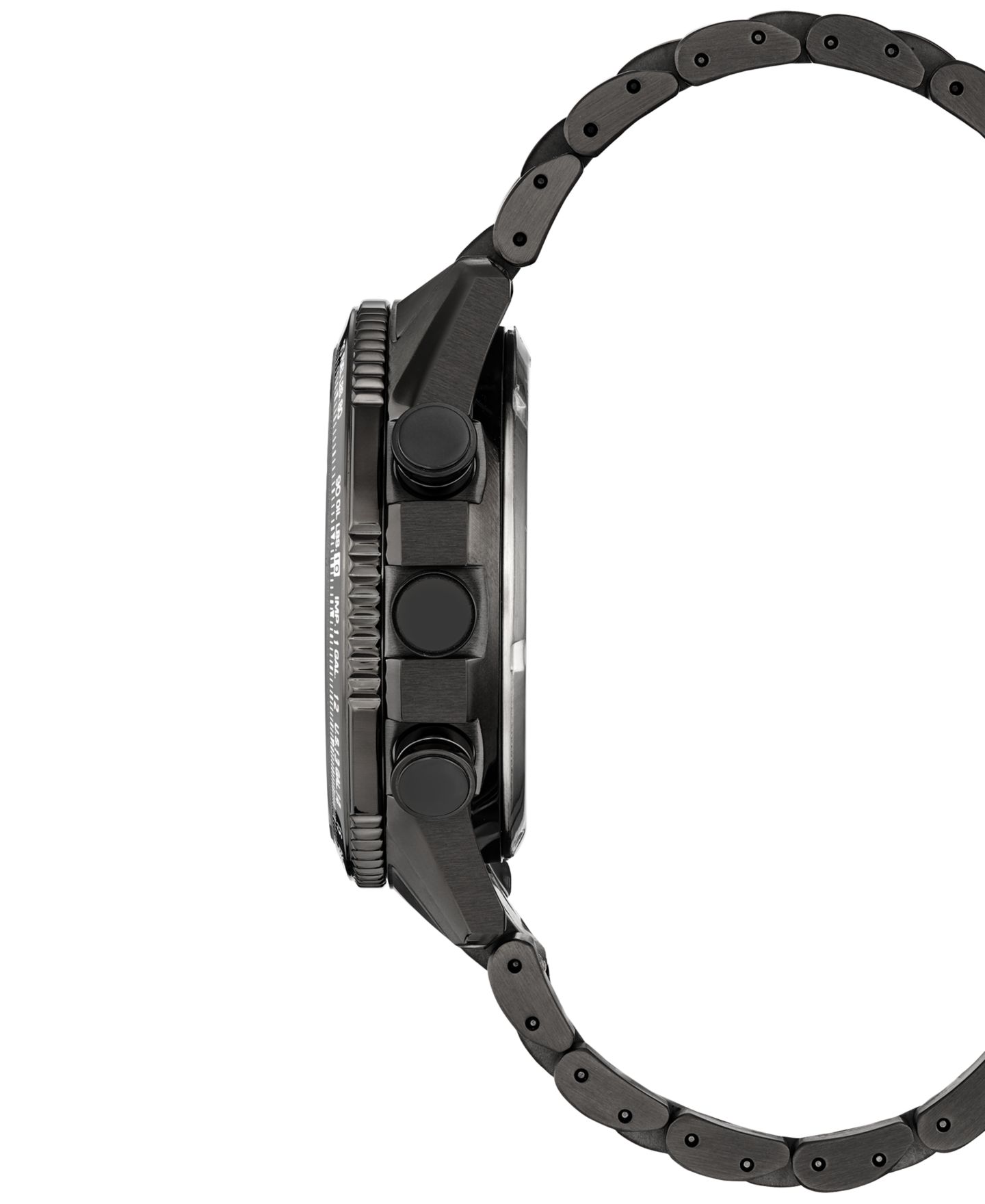 Мужские часы Citizen Promaster Skyhawk U830 Analog-Digital Gray Stainless Steel Bracelet Watch 43mm — фото 2