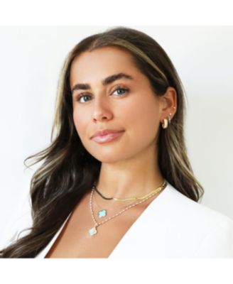 Extra Large Turquoise Single Clover Necklace 14K Gold