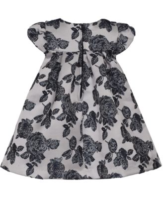 Baby Girls' Trapeze Oversized Bow Party Dress