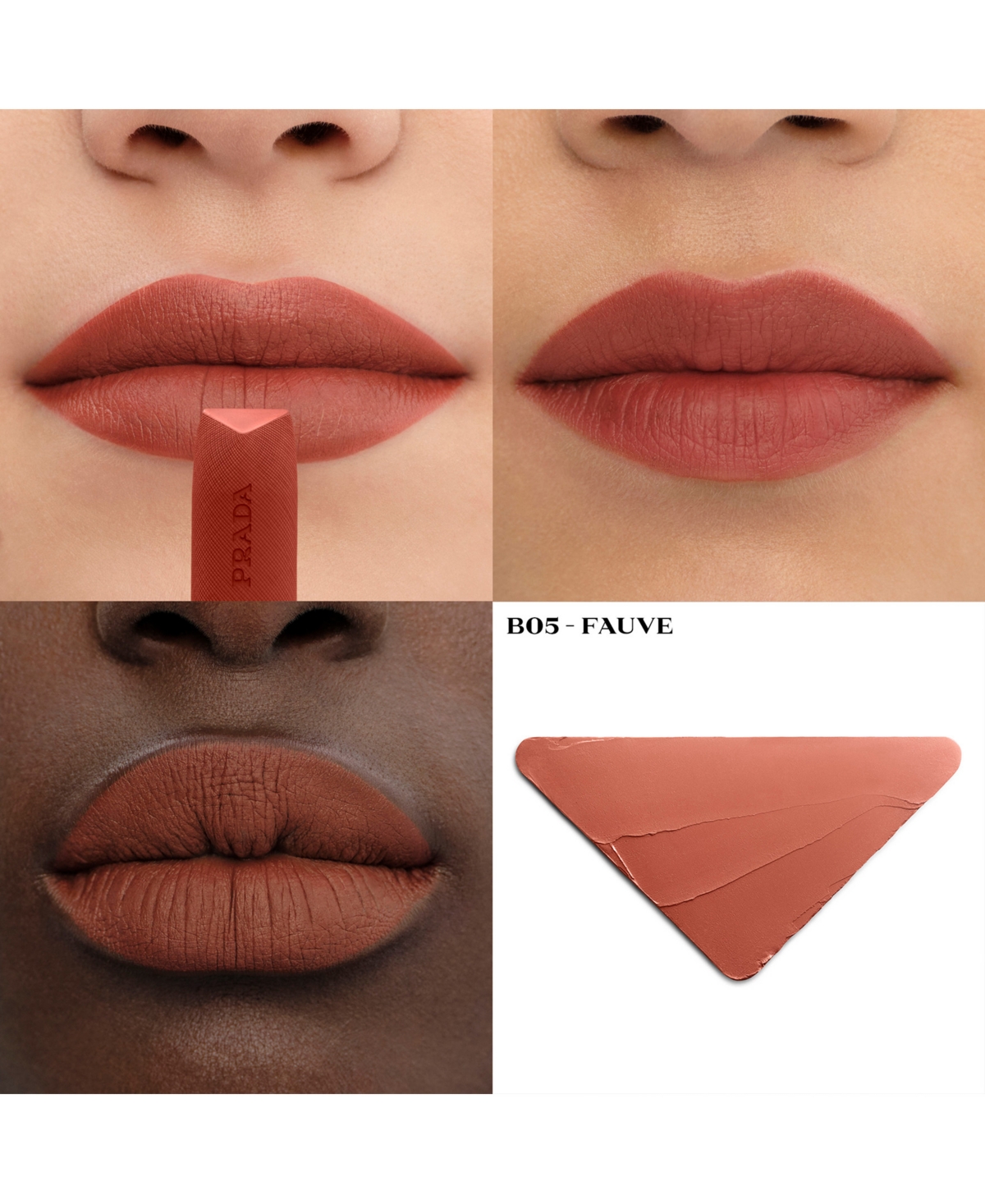 Prada Beauty Monochrome Hyper Matte Refillable Lipstick