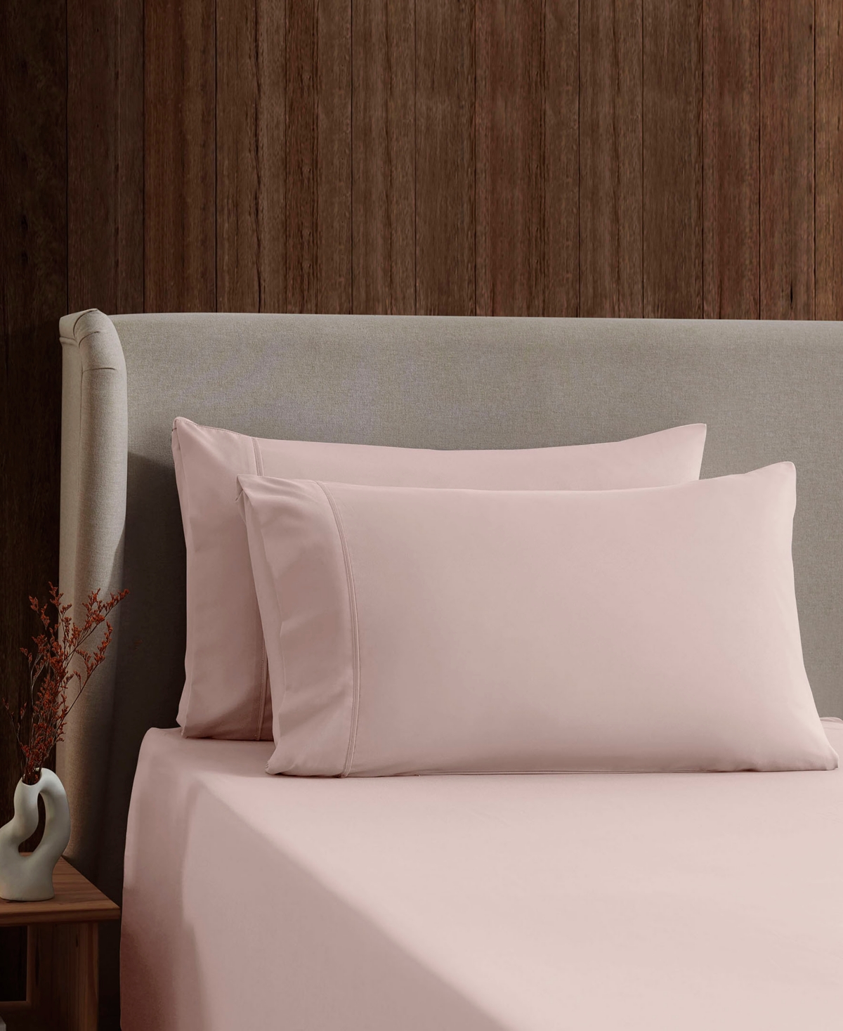 Nestl Premier Collection Deep Pocket 5 Piece Sheet Set, Split King In Pink