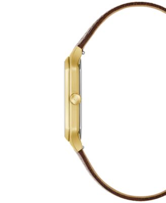 Men's Special Edition Tony Bennett Classic We are All Here Gold-Tone Strap Watch 32mm