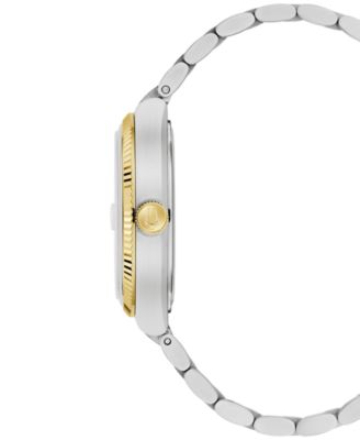 Men's Classic Super Seville HPQ Precisionist Two-Tone Stainless Steel Bracelet Watch 37.5mm