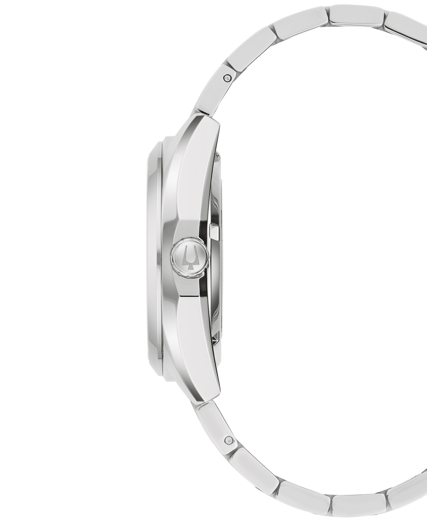 Мужские часы Bulova Classic Surveyor Automatic Silver-Tone Stainless Steel Bracelet Watch 39mm — фото 2