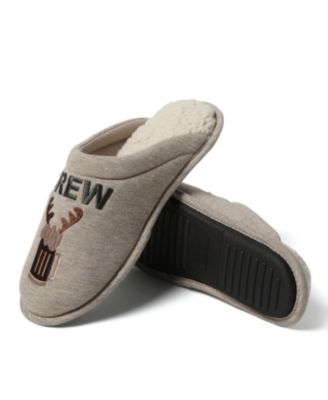 Men's Cozyfoams Holiday Novelty Scuff Slipper and Gift Bag