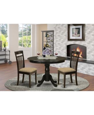 3 Pc Kitchen nook Dining set-Dining Table and 2 dinette Chairs