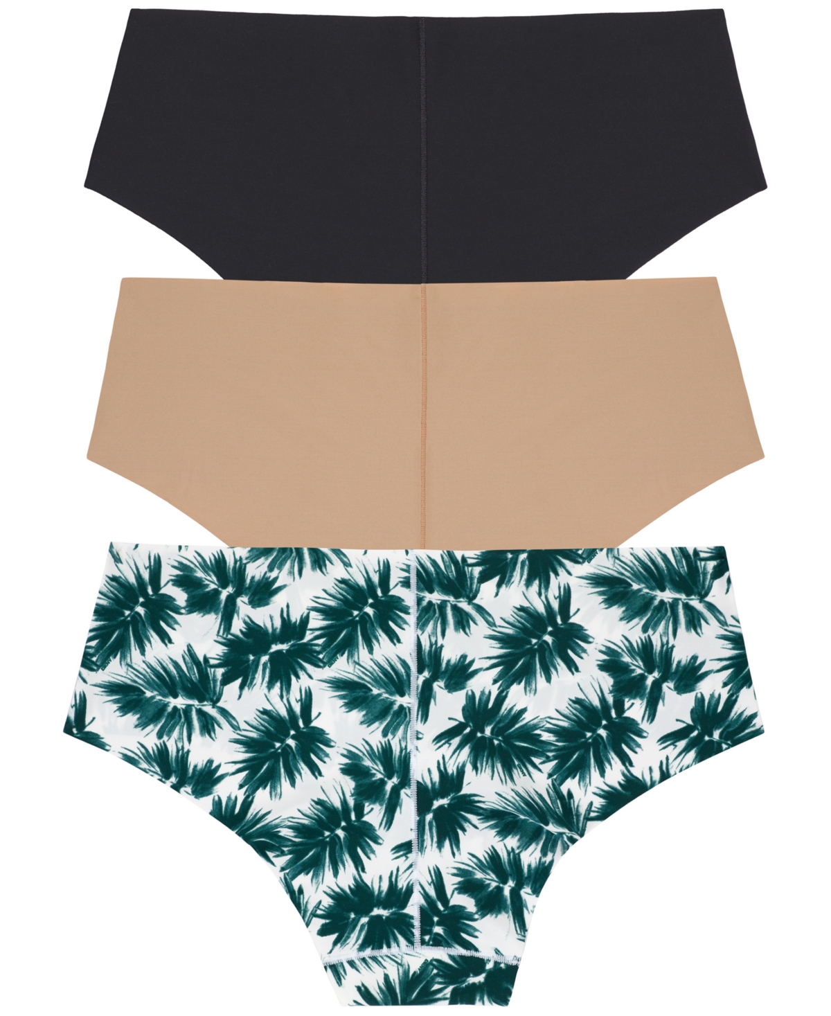 Dkny Litewear Cut Anywhere Assorted 3-pack Hipster Briefs
