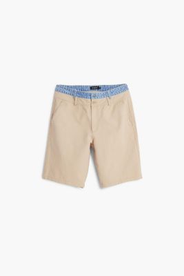 Men's Double-waist Bermuda shorts