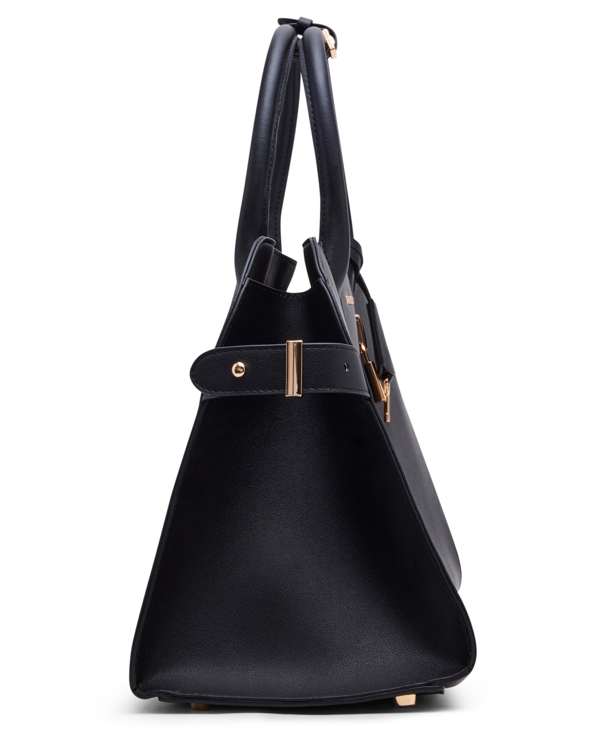 Anne Klein Convertible Strap Extra-large Satchel Bag In Black