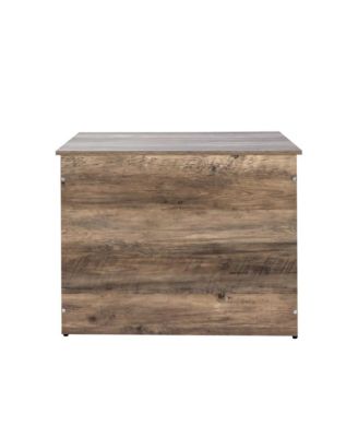 Medium Wooden Dog Crate  Indoor Dog Kennel with Double Doors