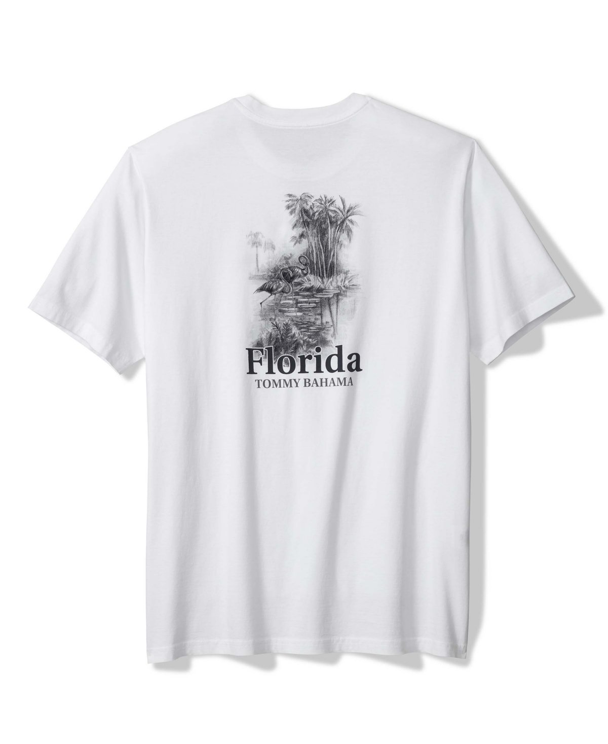 Tommy Bahama Men's Everglade Sketch Short Sleeve T-shirt In White