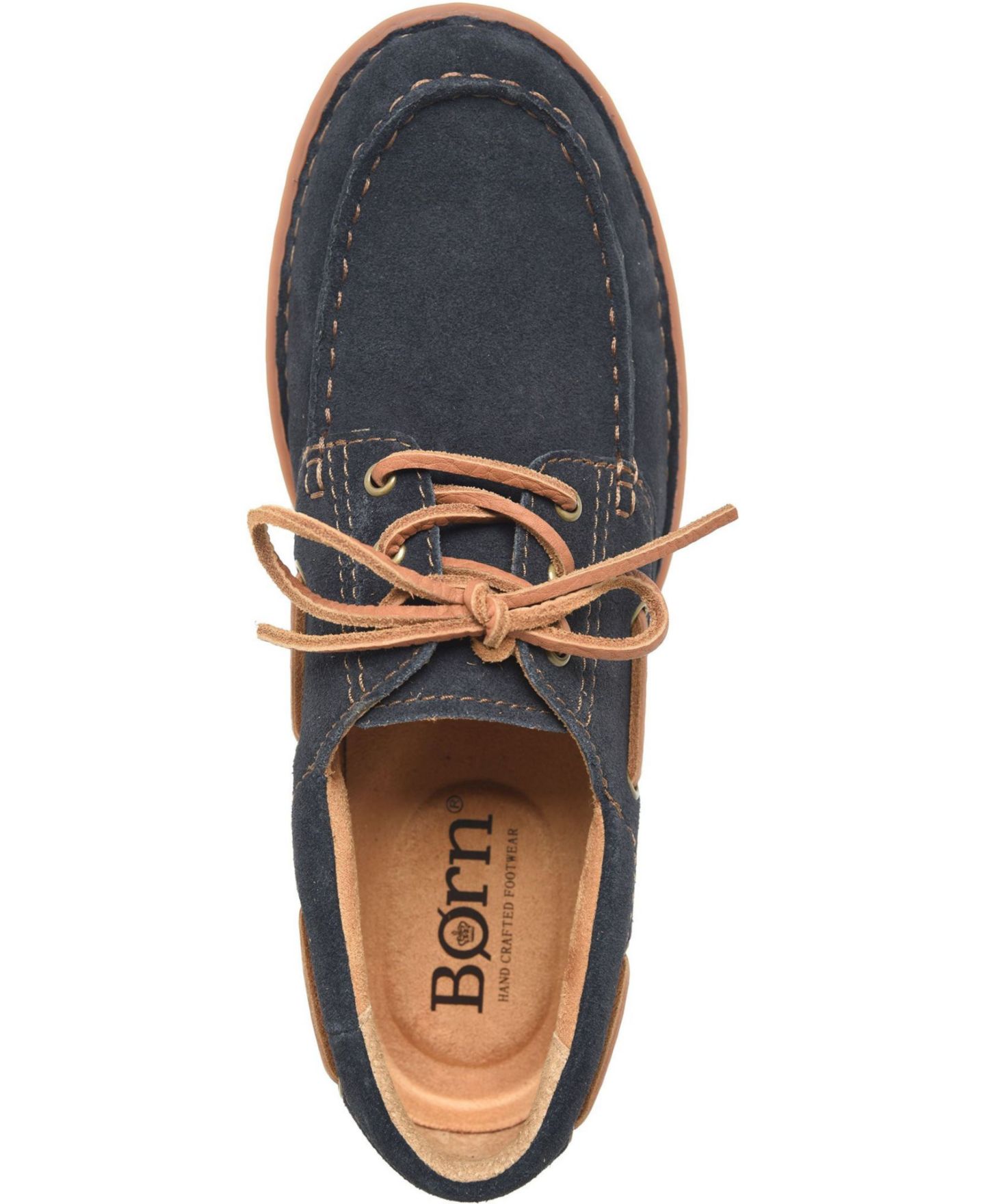 Обувь Born Men's Explorer Eye Boat Shoe, цвет: Тёмно-синий — фото 4