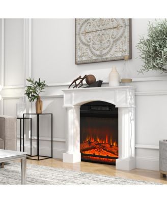Modern Fireplace Mantel, Fireplace Surround for Fireplaces,