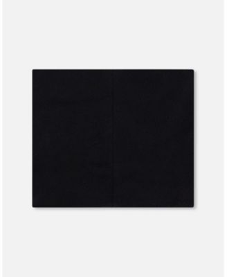 Kids Unisex Polar Fleece Neckwarmer Black - Toddler|Child