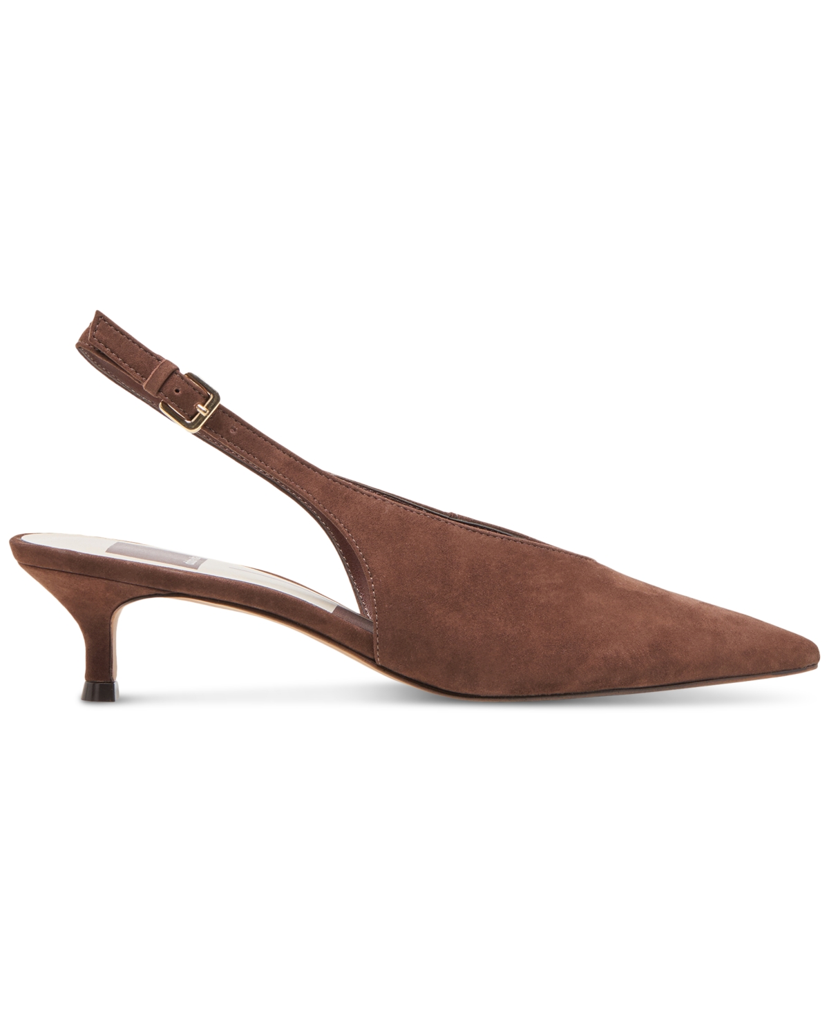 Dolce Vita Women's Alenna Kitten-heel Slingback Pumps In Brown