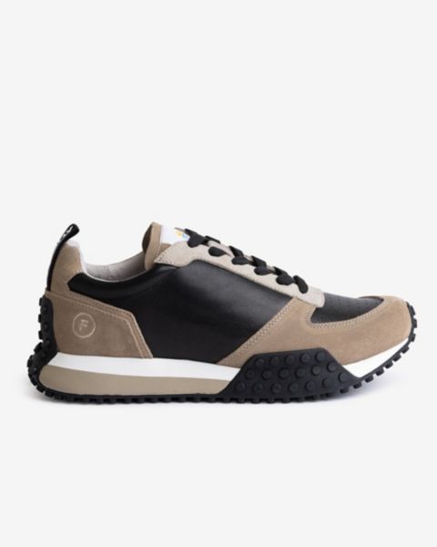 Мужские кроссовки FRESHY Smoove Trainer Fresh, цвет: Чёрный / Рыжевато-коричневый