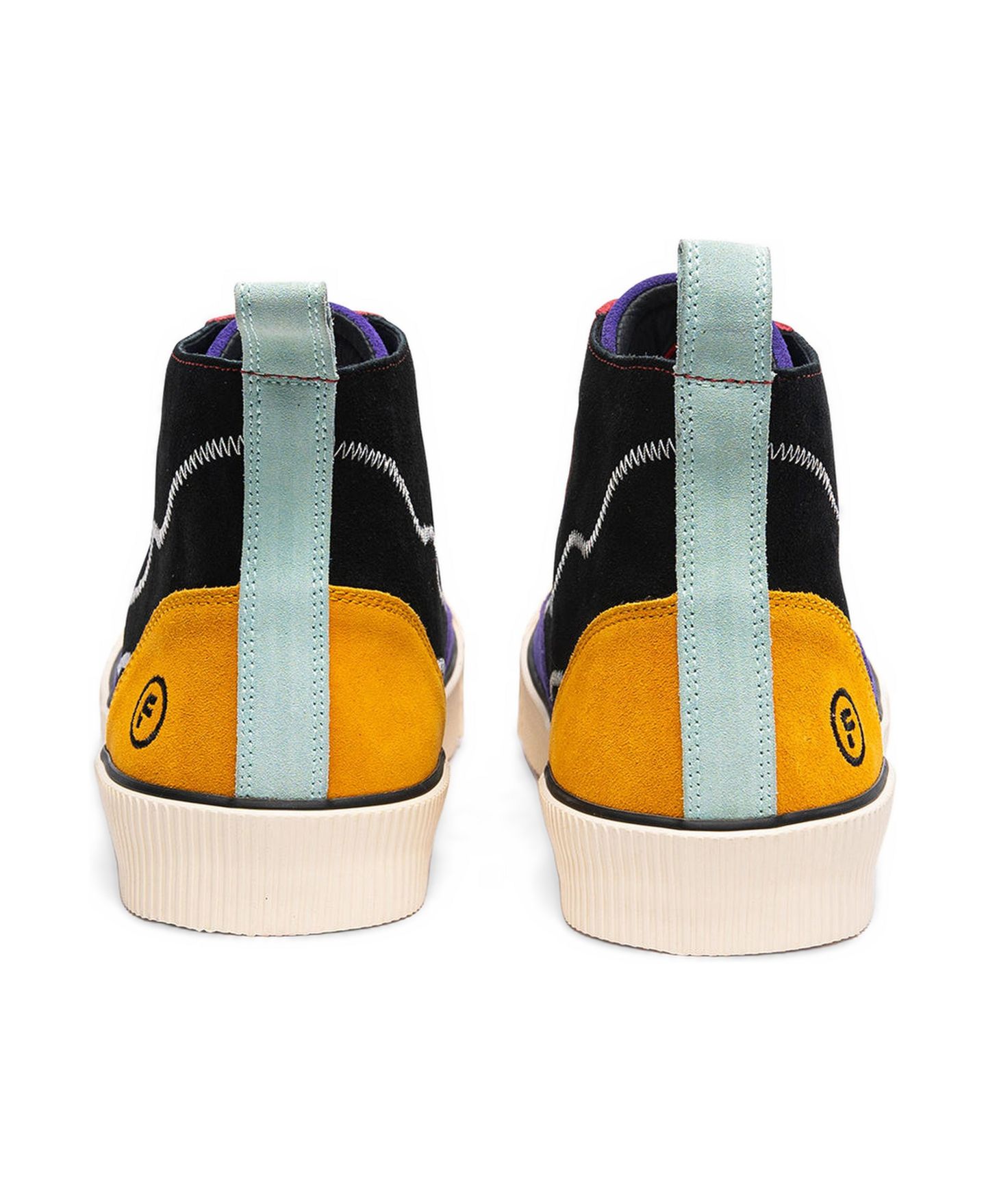 Мужские кроссовки FRESHY Suede Vulcan, цвет: Разноцветный — фото 4