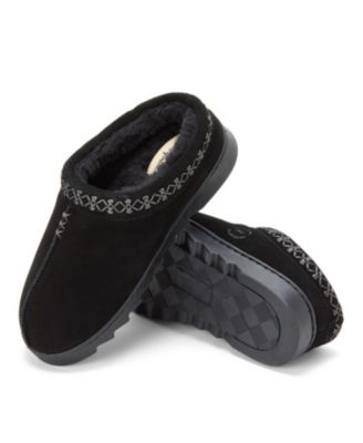 Women's Doreen Genuine Suede Clog Slipper With Embroidery